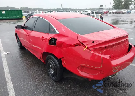 2020 Honda Civic Sport from USA, damaged, VIN 2HGFC2F84LH509424